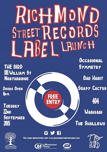 2. Label Launch Poster