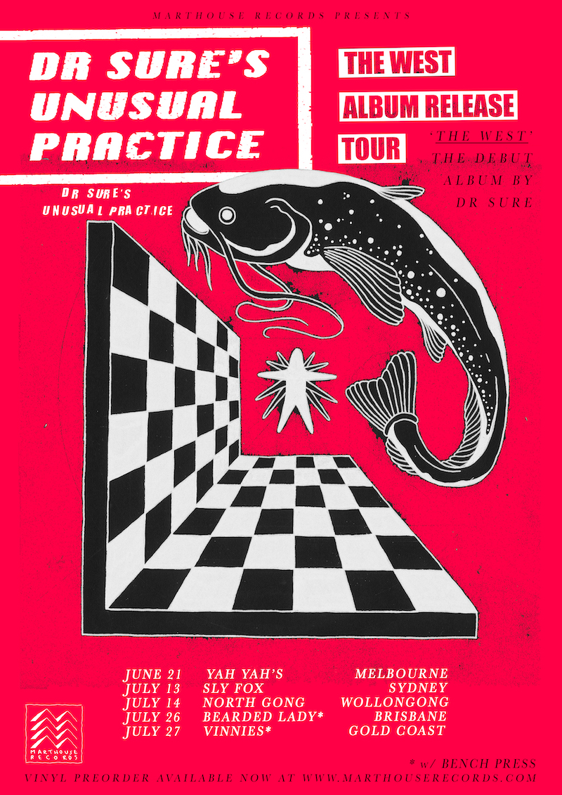 DR SURE ALBUM TOUR POSTER