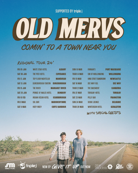 Old Mervs Tour Dates