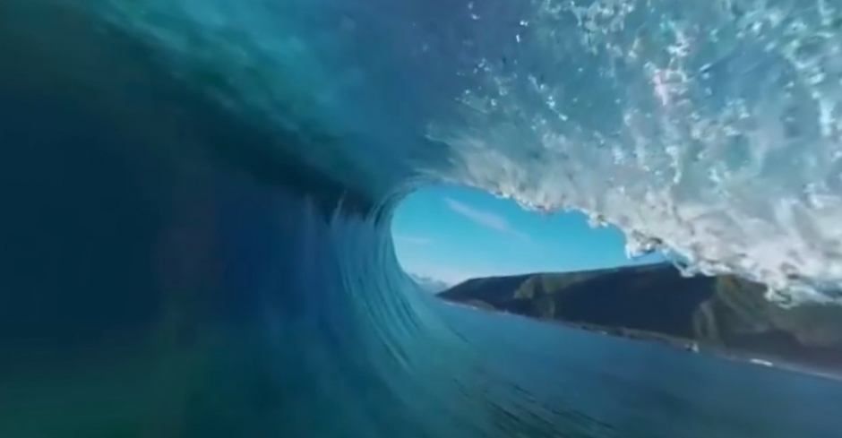 This 360 virtual reality surfing video is anything
