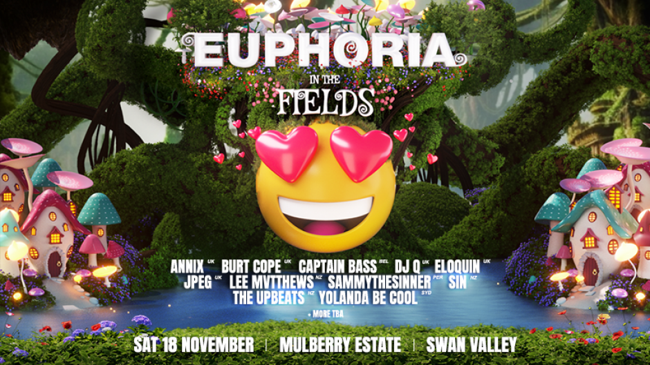 W.A.'s Newest Festival 'Euphoria in the Fields' Drops Debut Lineup