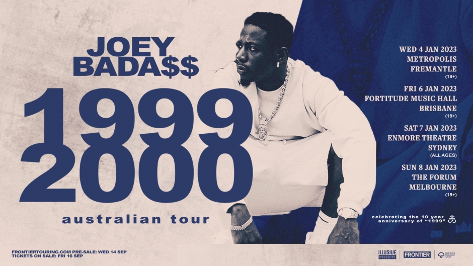 Joey Bada$$ Announces 2023 Australian Tour
