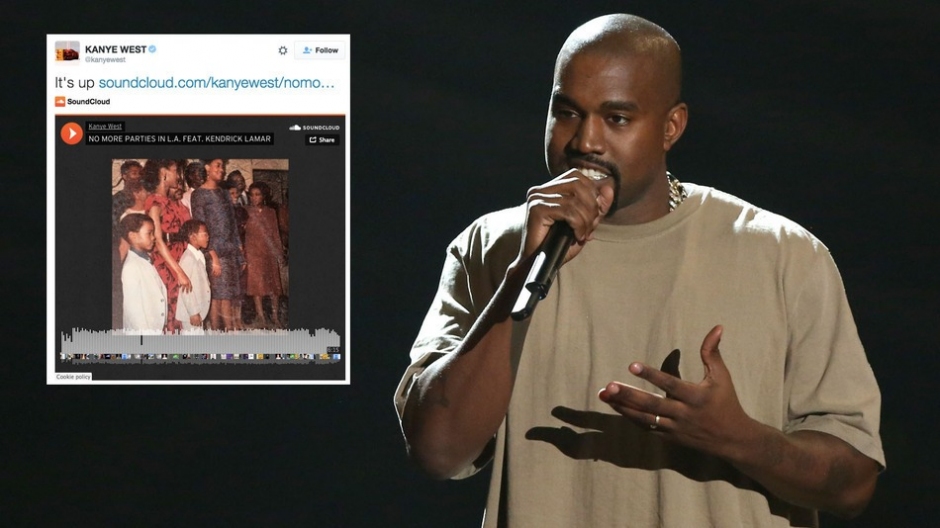 Listen to Kanye West's No More Parties in L.A. featuring Kendrick