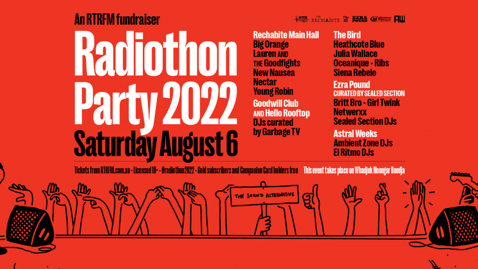 RTRFM Announces 2022 Radiothon Party