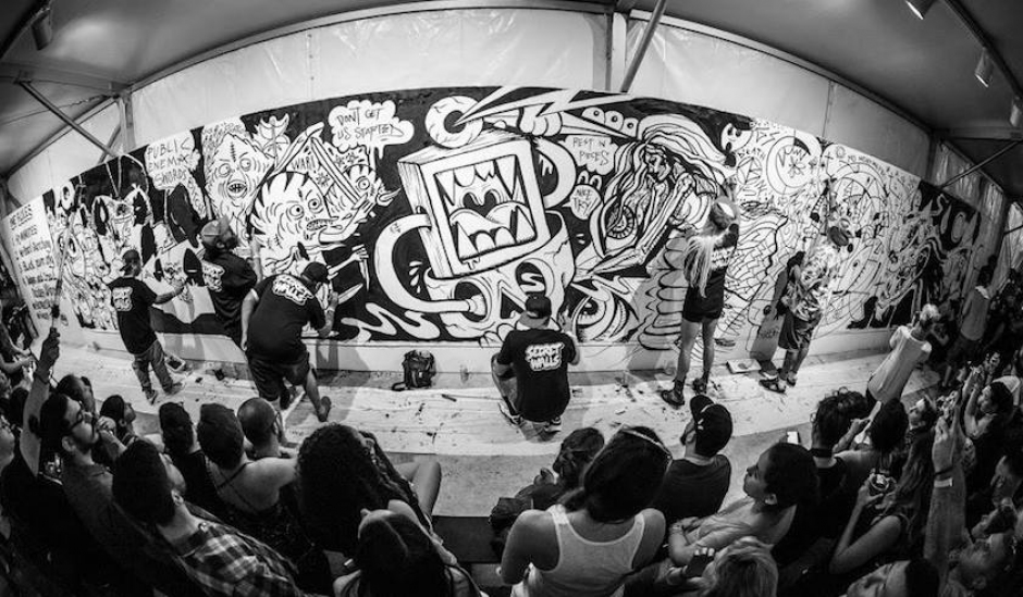 The "Fight Club" of the art scene, Secret Walls returns to Perth this March