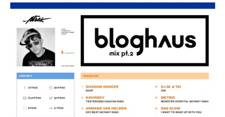 A-Trak unveils Bloghaus Revival Part Two, we all win