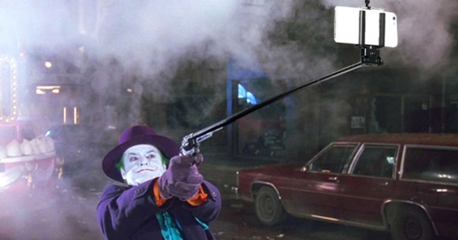 Selfie Sticks instead of guns in movies is all the silly internet you need today