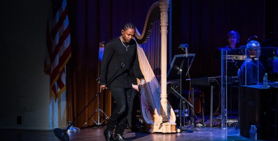 Watch Kendrick Lamar perform with a symphony orchestra