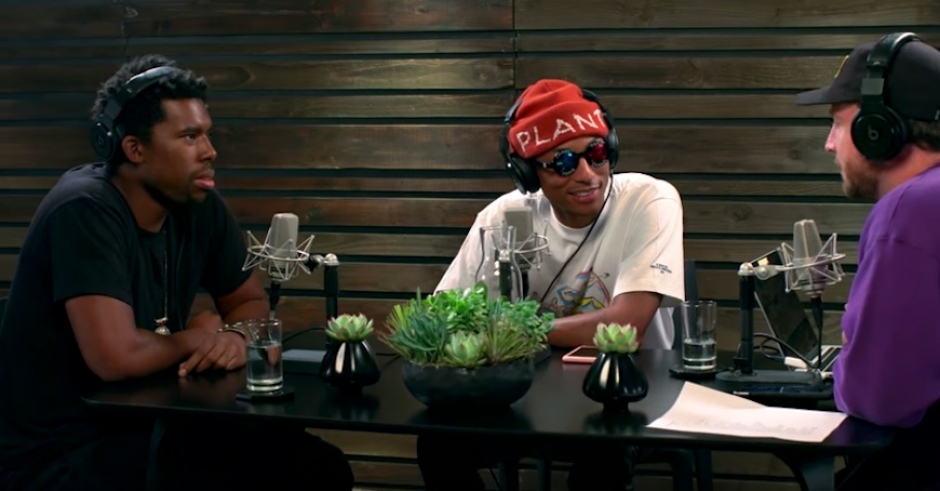 Flying Lotus and Pharrell discussing the state of hip hop is fascinating viewing