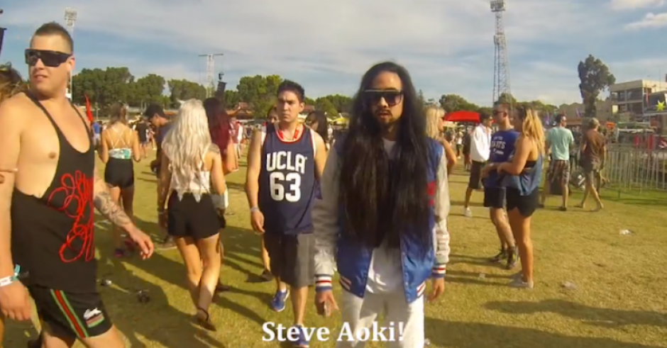 Steve Aoki Perth Stereosonic Troll