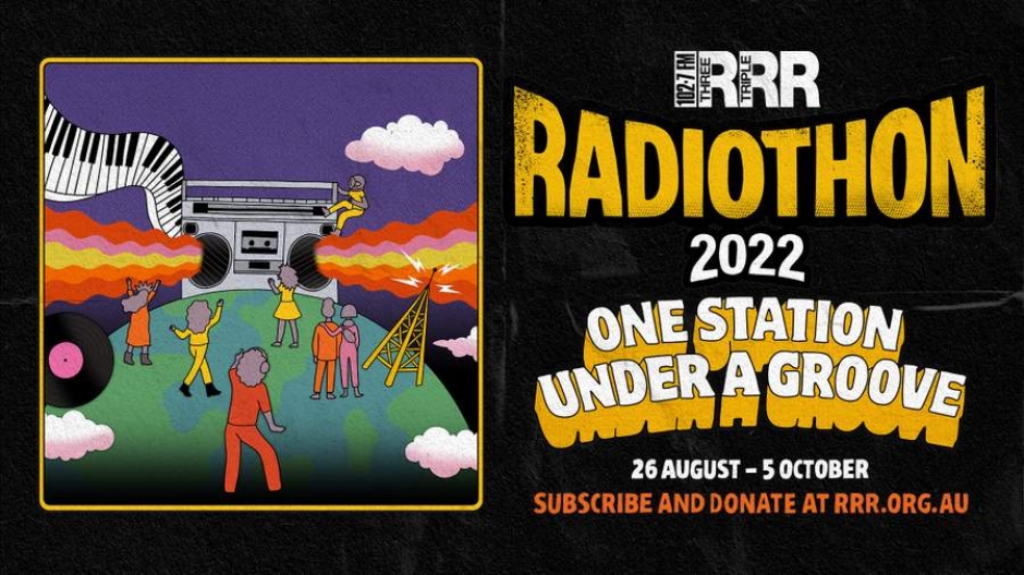Influential Melbourne Community Radio Station Triple R Kicks Off Annual Radiothon Fundraiser