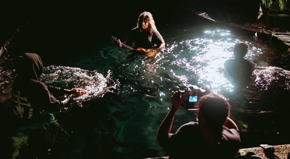 Go behind the scenes of VICES' very submerged new video clip for Broken