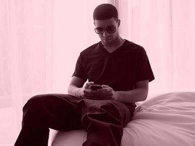 Drake texting