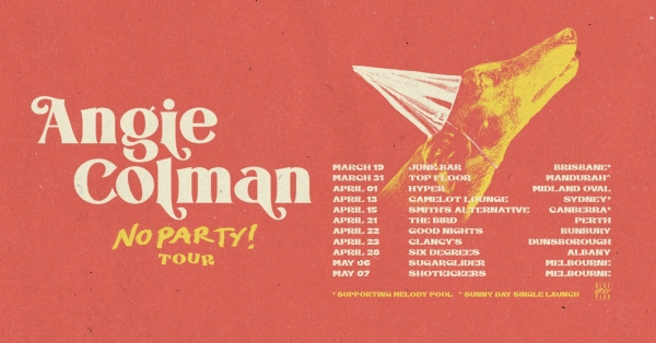 Angie Colman No Party Tour 2