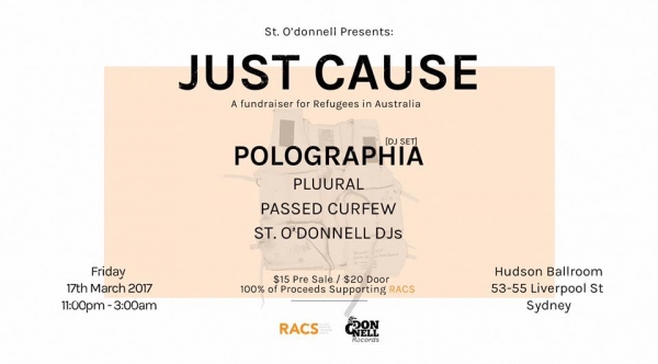 st odonnell just cause party poster