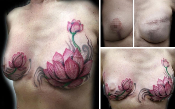 mastectomy abuse scar women free tattoo flavia carvalho daedra art brasil 2