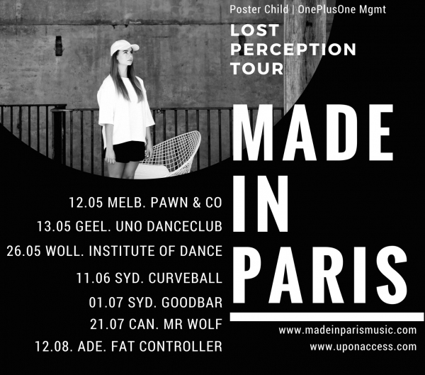 made in paris aus tour dates new