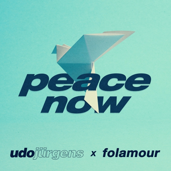 Udo Juergens X Folamour Peace Now artwork