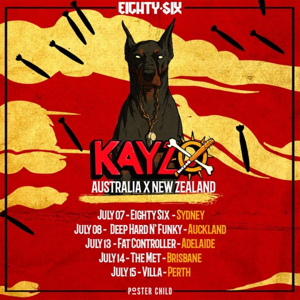 kayzo tour dates