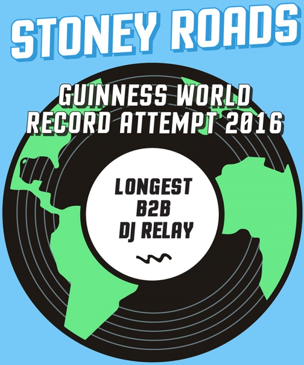 stoney roads guinness world record dj relay 2