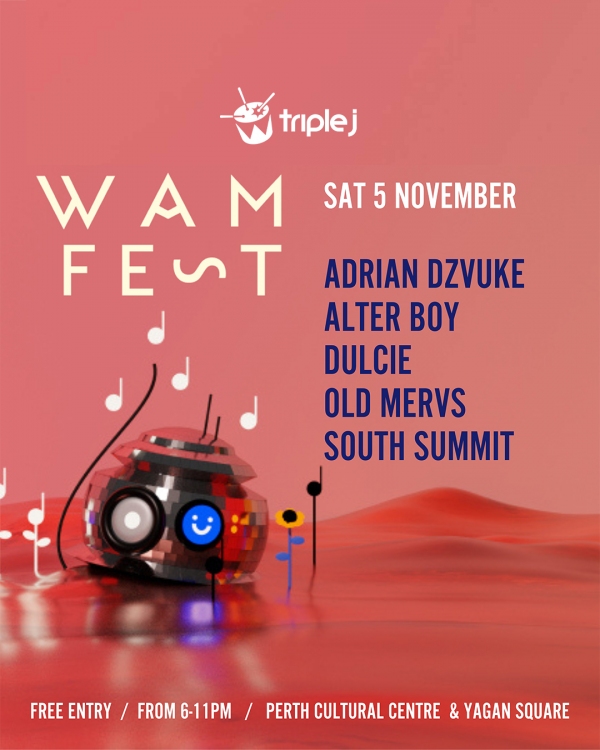 WAMFest triplej line up