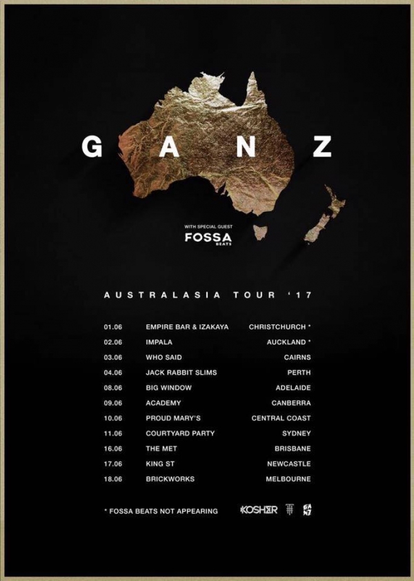 GANZ tour