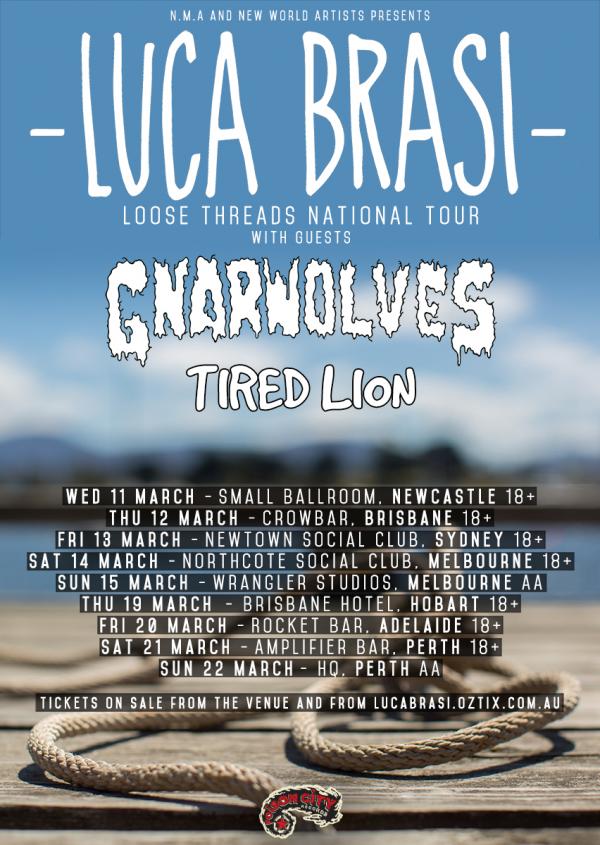 Luca Brasi Tour Poster