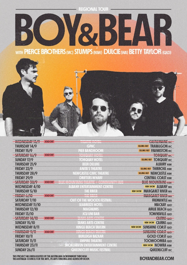 BB updated tour poster