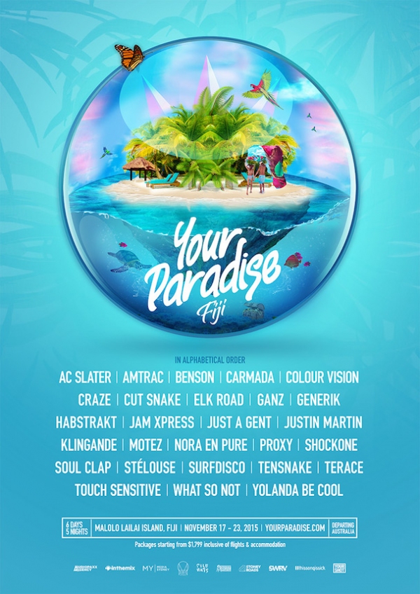 Your Paradise 2015 lineup4