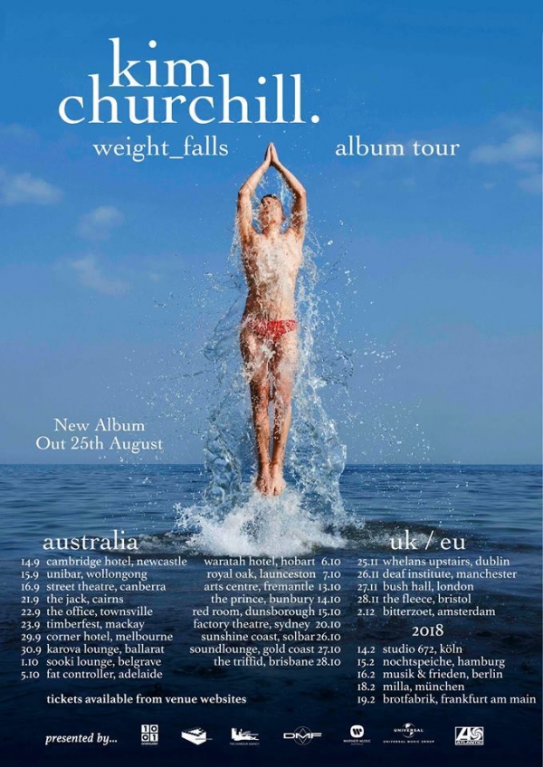 kim churchill album tour