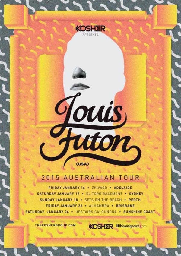 Louis Futon 2015 Australian Tour