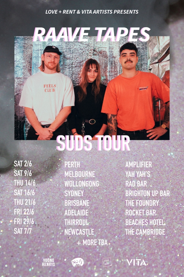 raave tapes suds tour