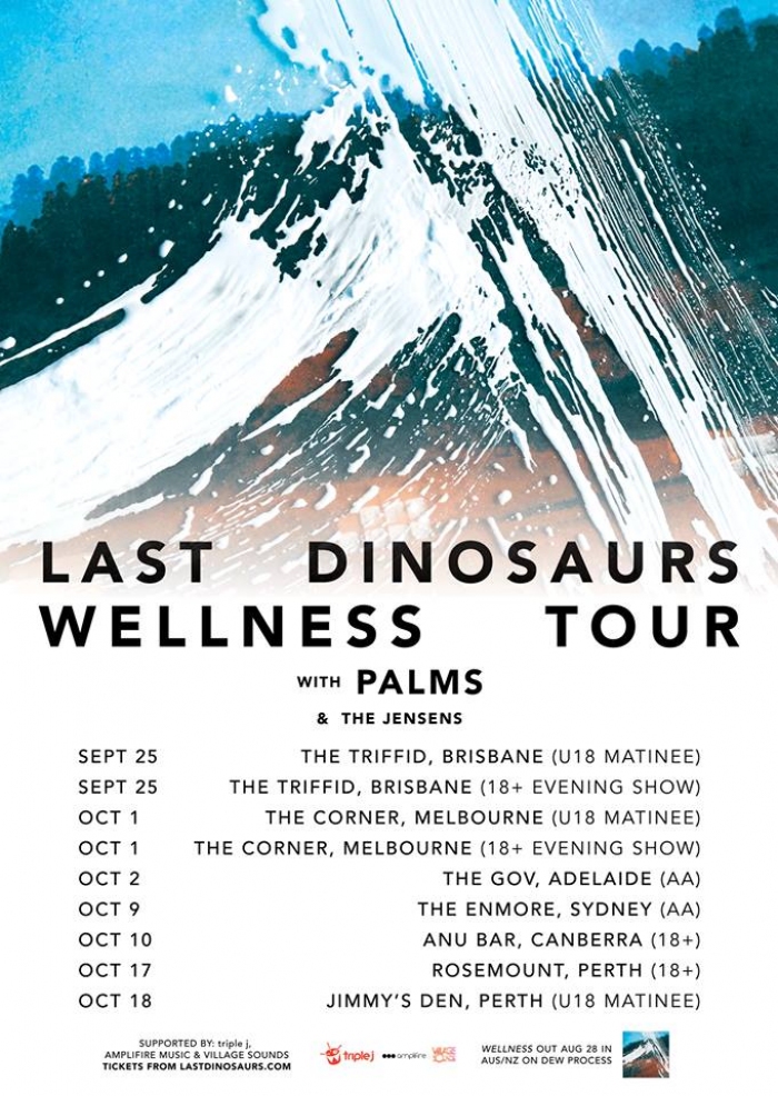 last dinosaurs wellness tour