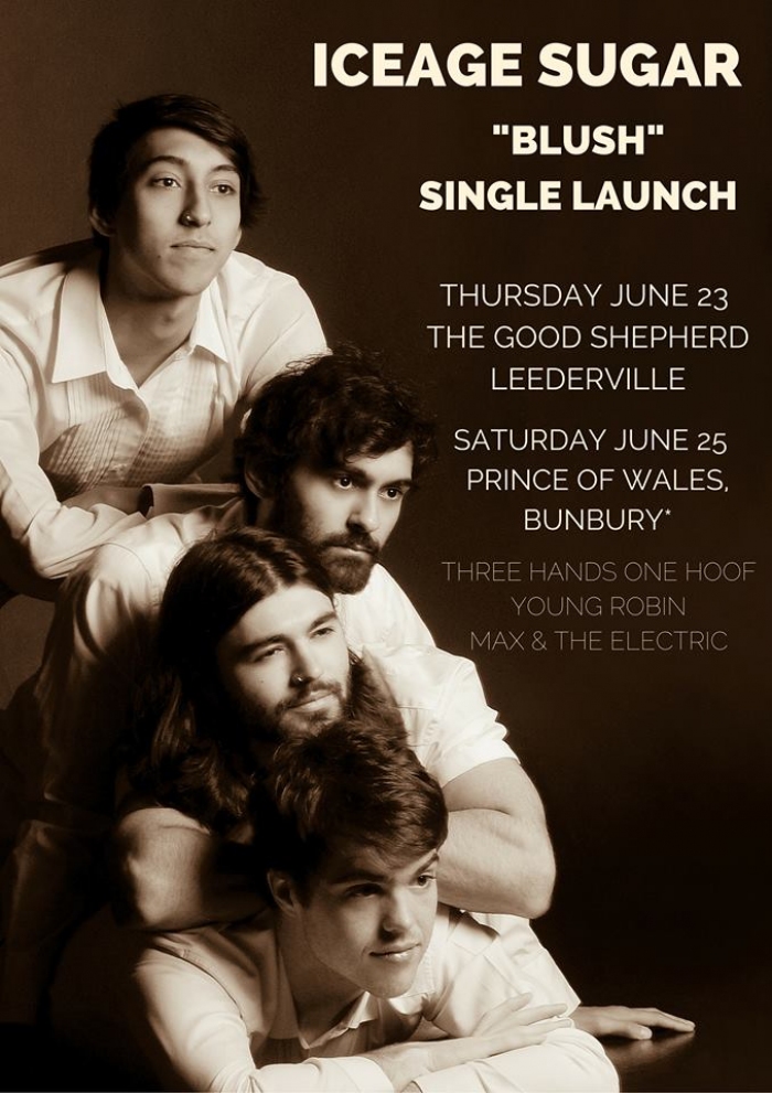 iceage sugar launch poster