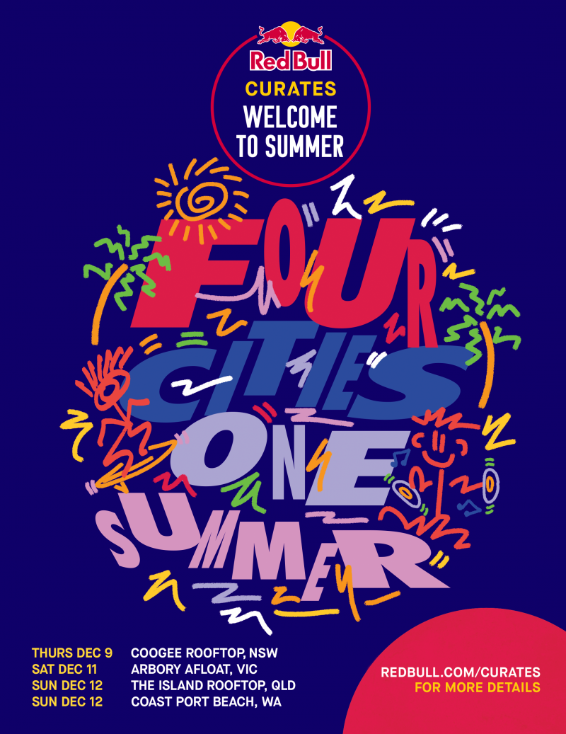 red bull curates poster