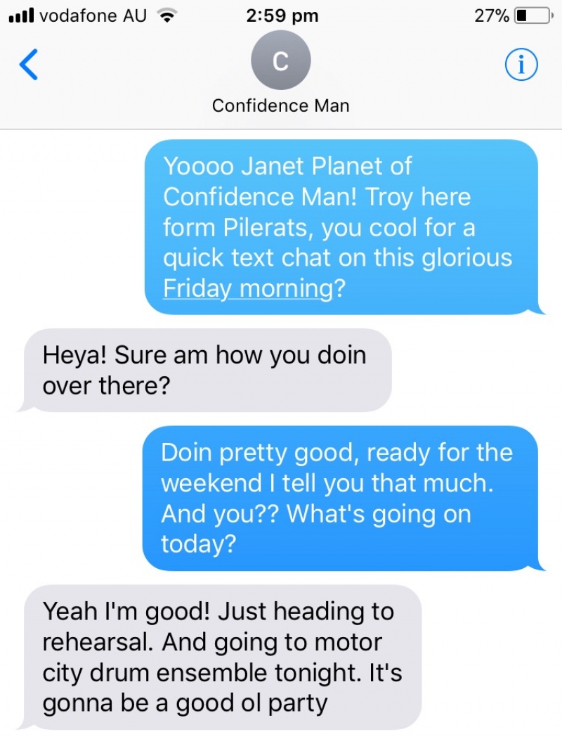confidence man text interview 01