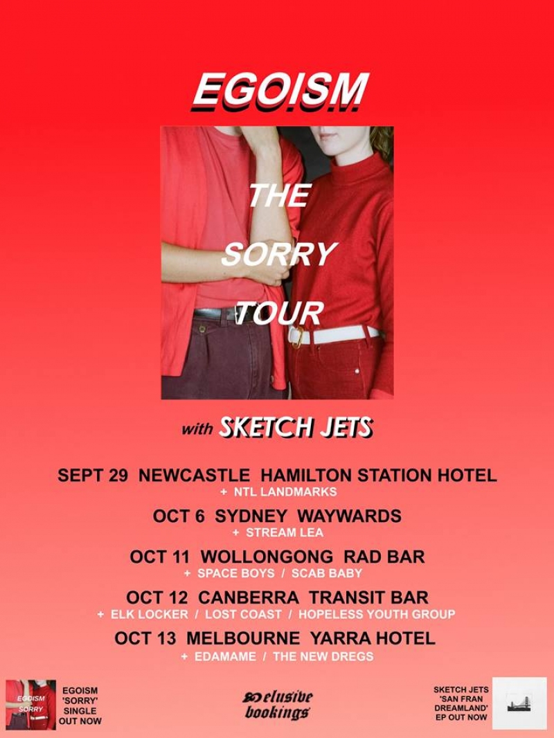 egoism tour dates 2018