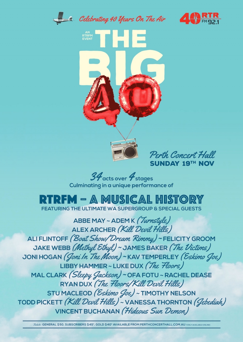 rtrfm big 40 poster