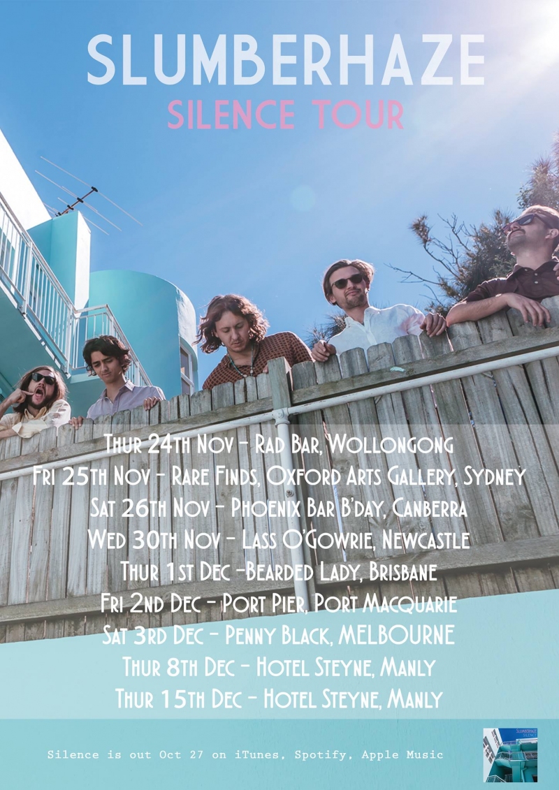 Slumberhaze tour poster