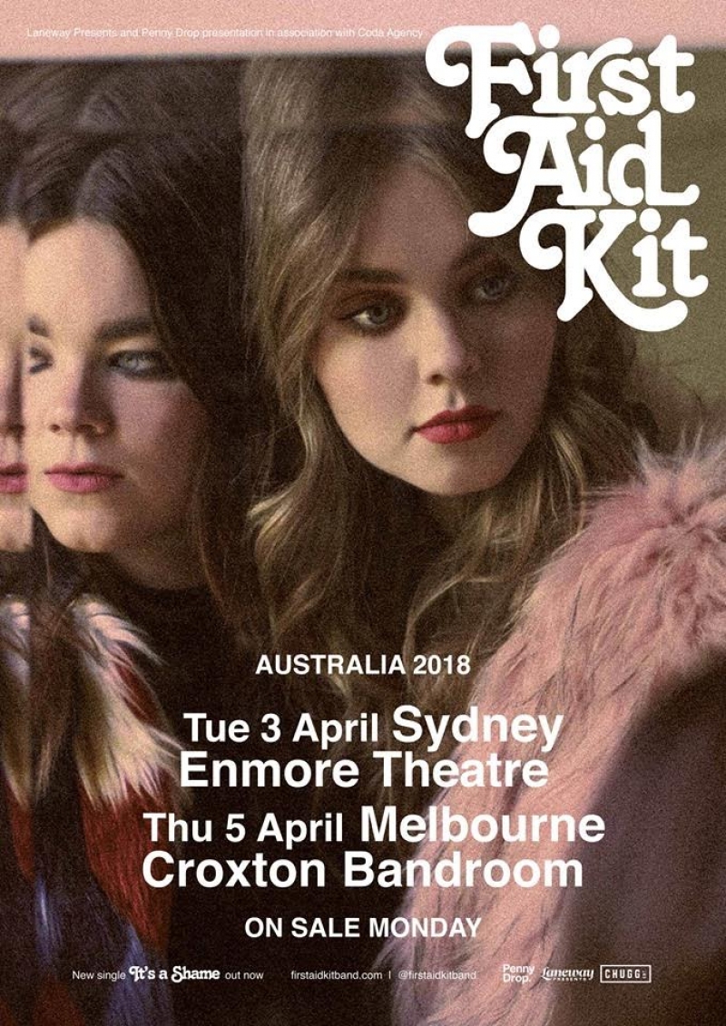 First Aid Kit share new video, announce Australian Bluesfest sideshows