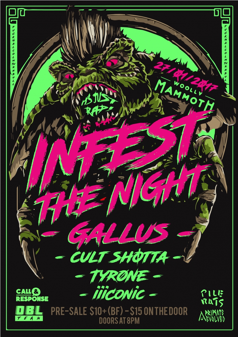 infest the night poster