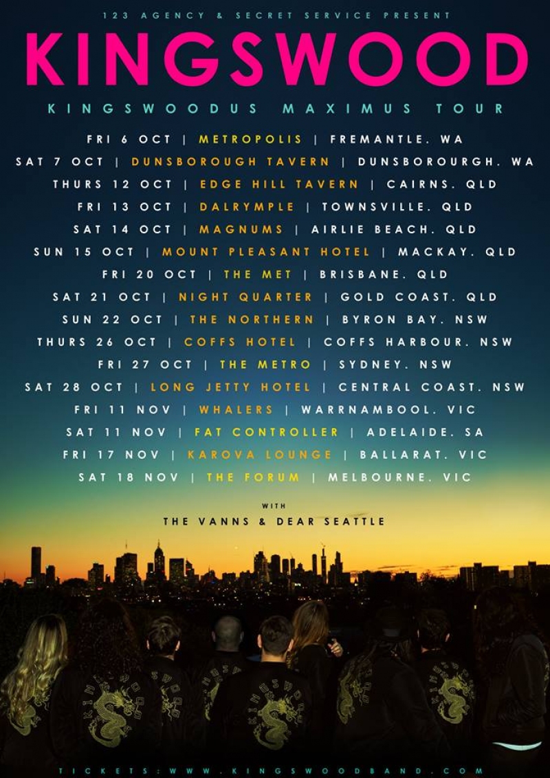 kingswood 2017 aus tour dates