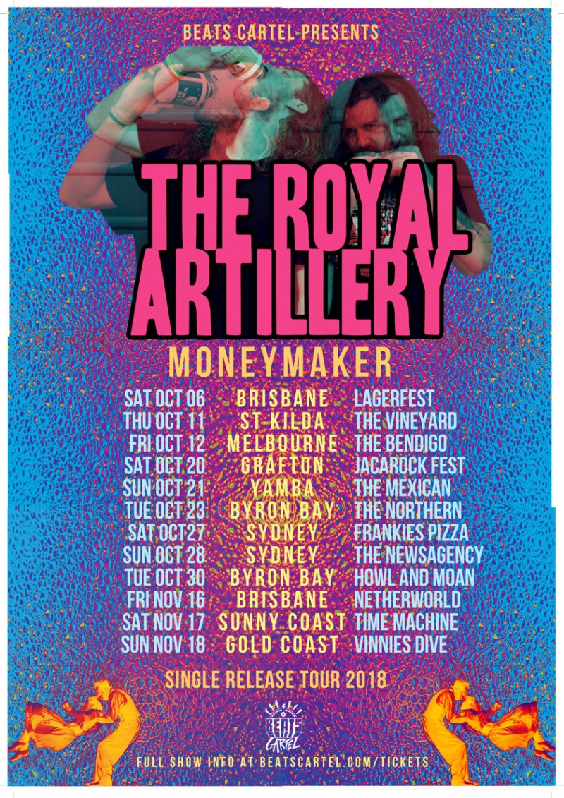 the royal artiller tour dates