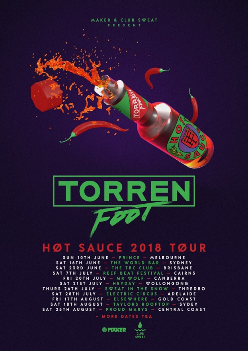 torren foot tour dates 2018