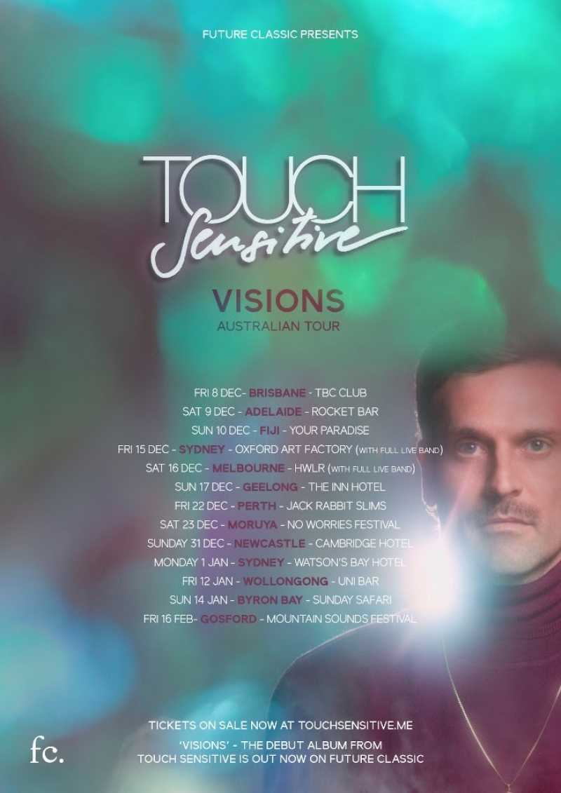 touch sensitive australian tour 2