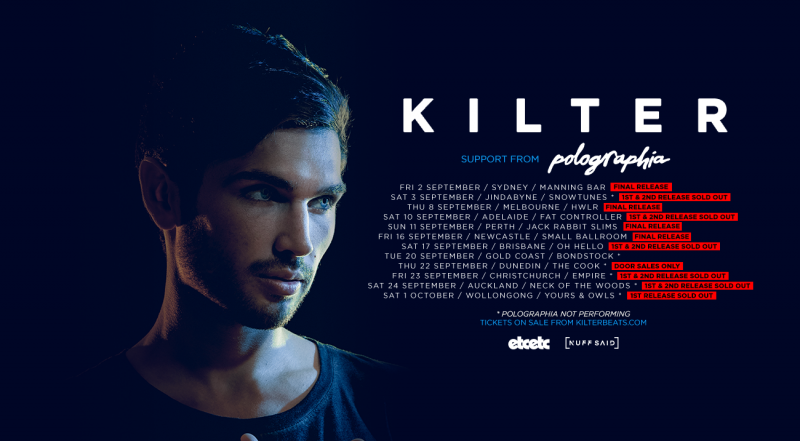 kilter tour poster
