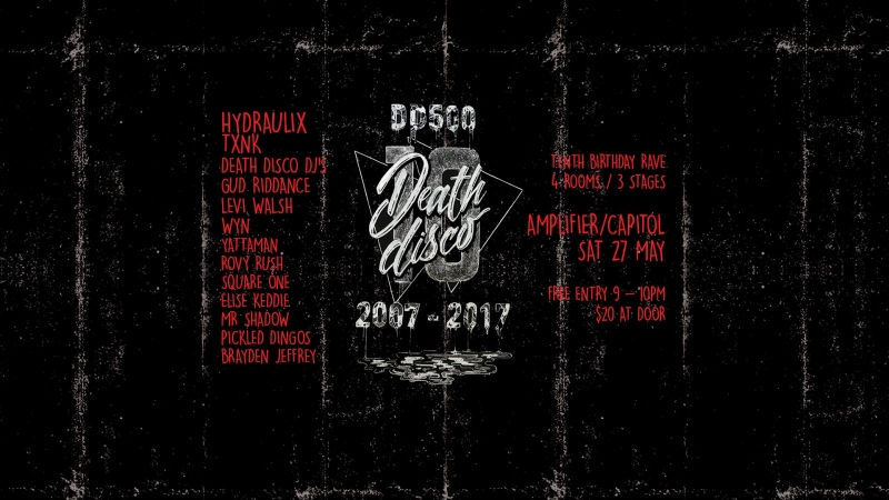 death disco 10 birthday