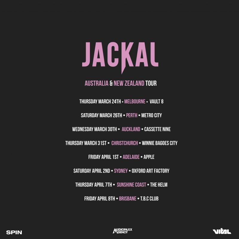 jackal aus tour dates