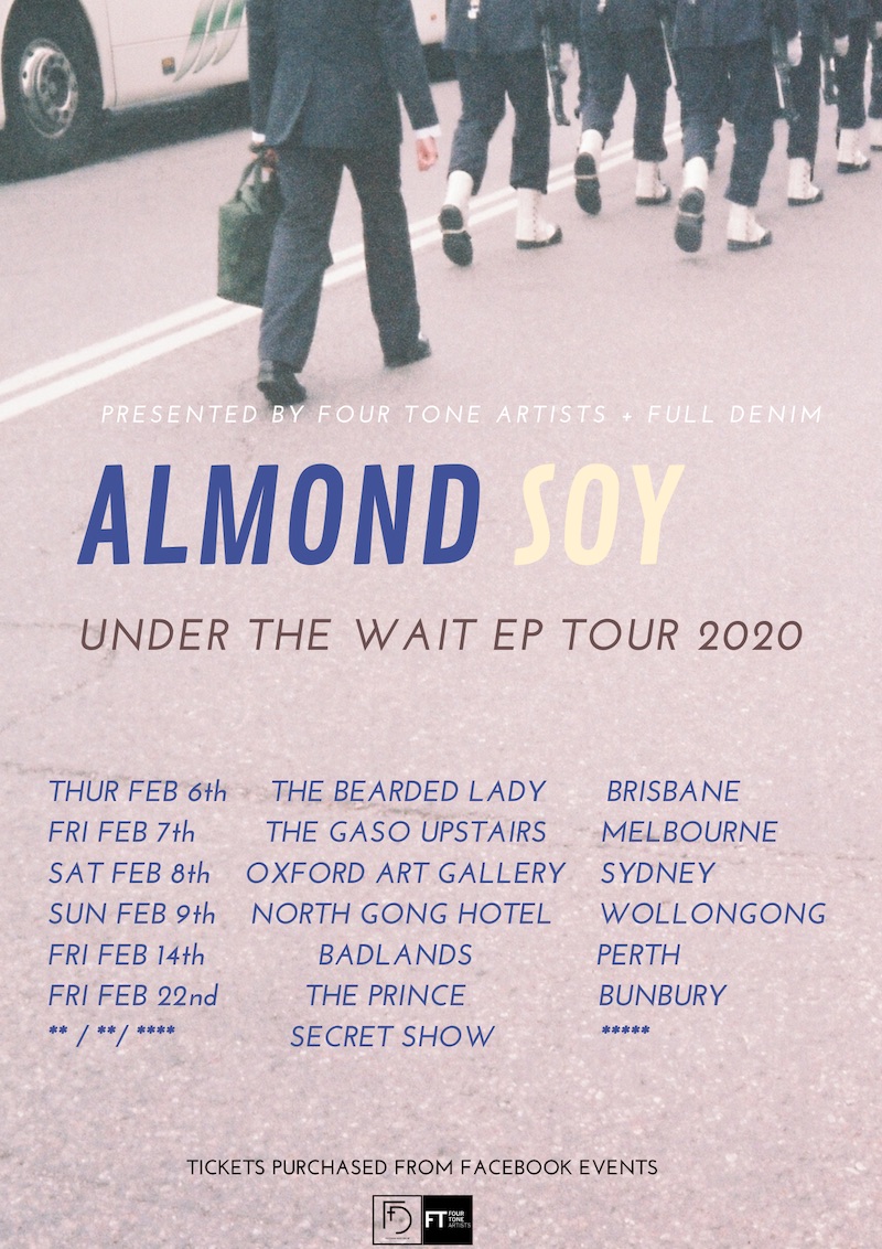 almond soy ep tour 2020
