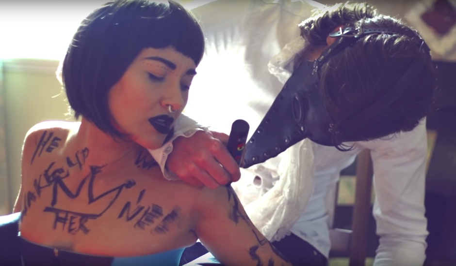 Premiere: Alphamama's sensual, kinda NSFW clip for Spit Me Out